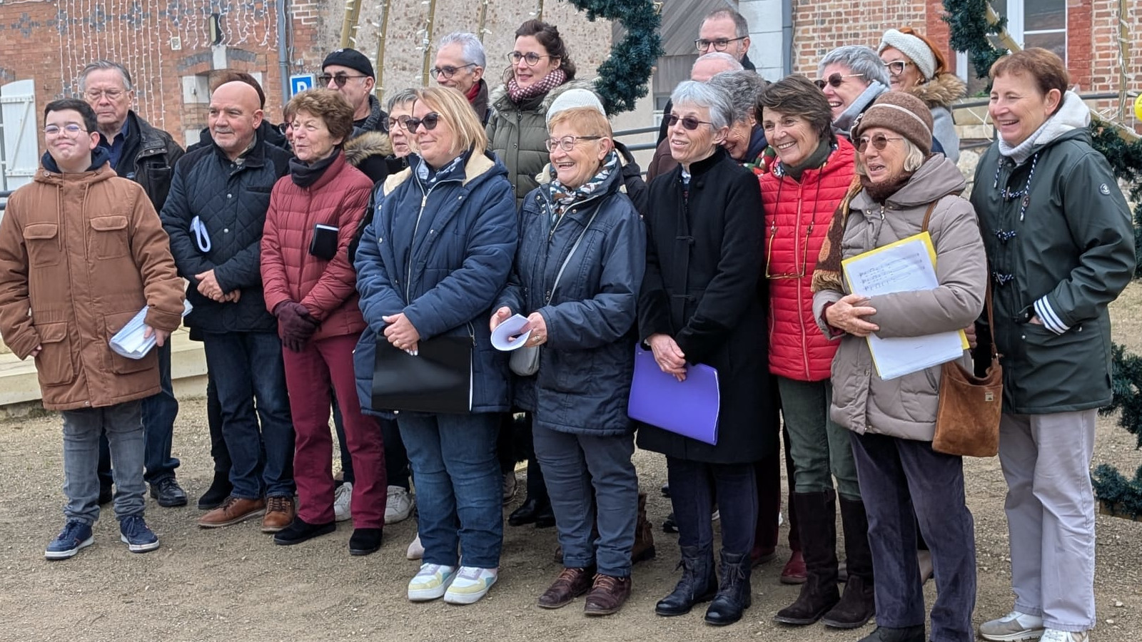 2024-11-30: Vouzon, place de la Mairie. Telethon